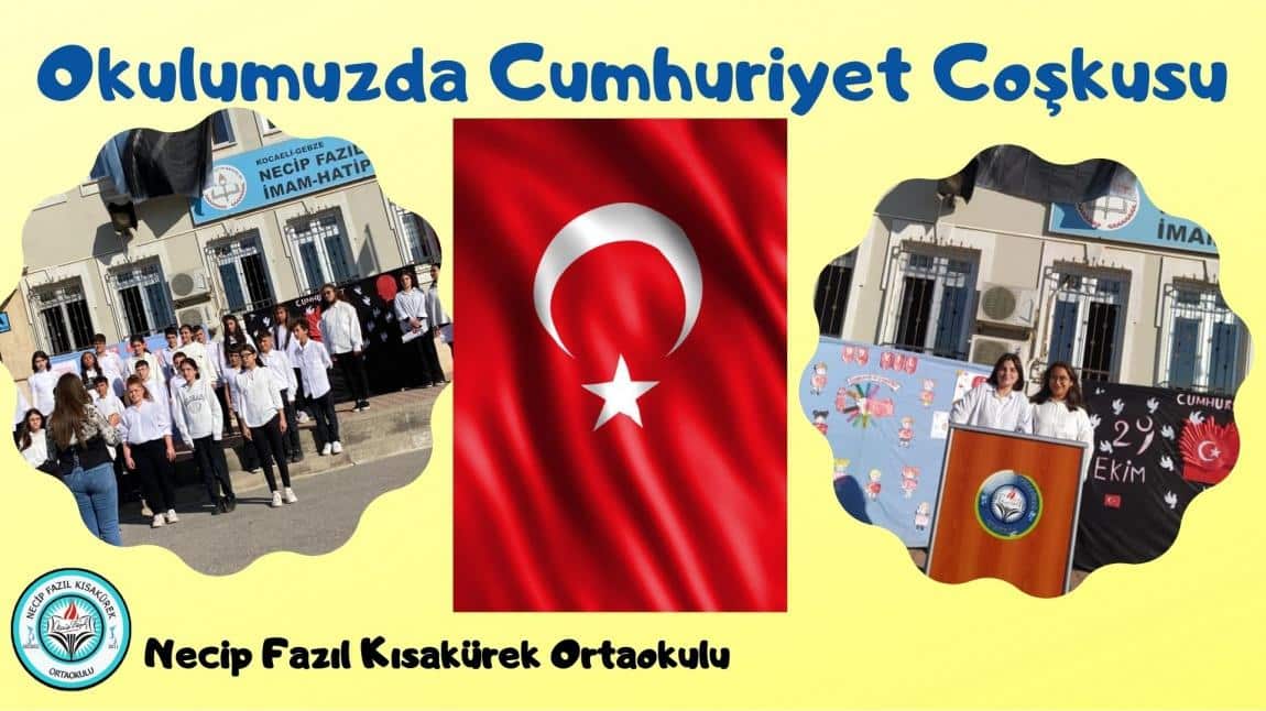 Okulumuzda Cumhuriyet Coşkusu