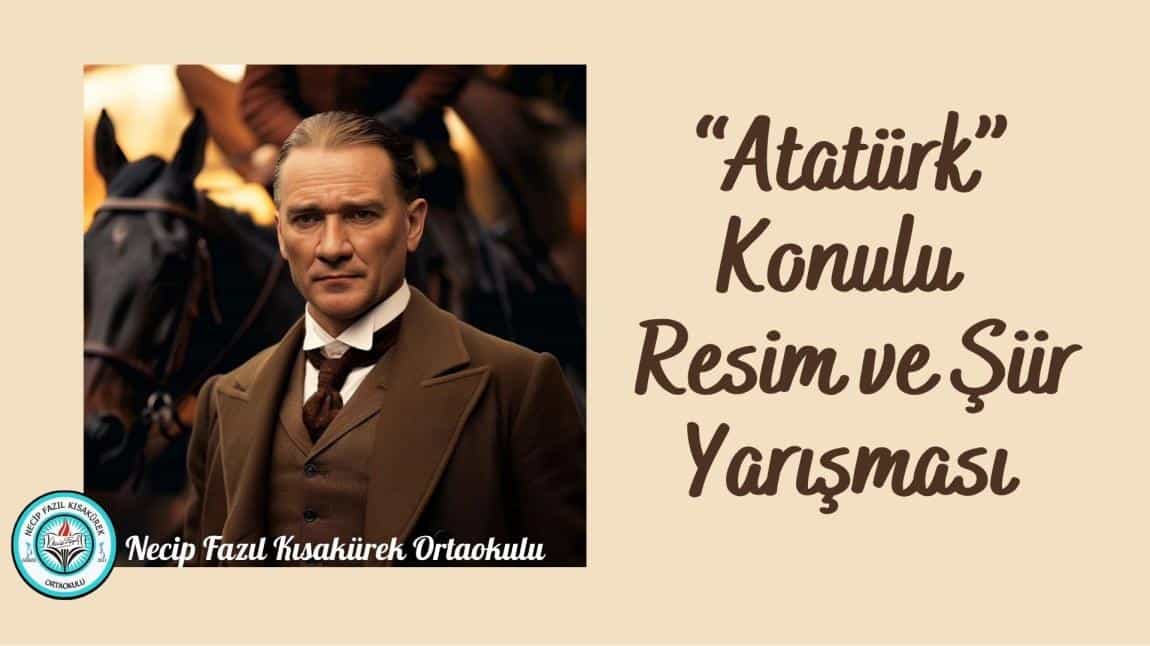 “Atatürk” Konulu Resim ve Şiir Yarışması