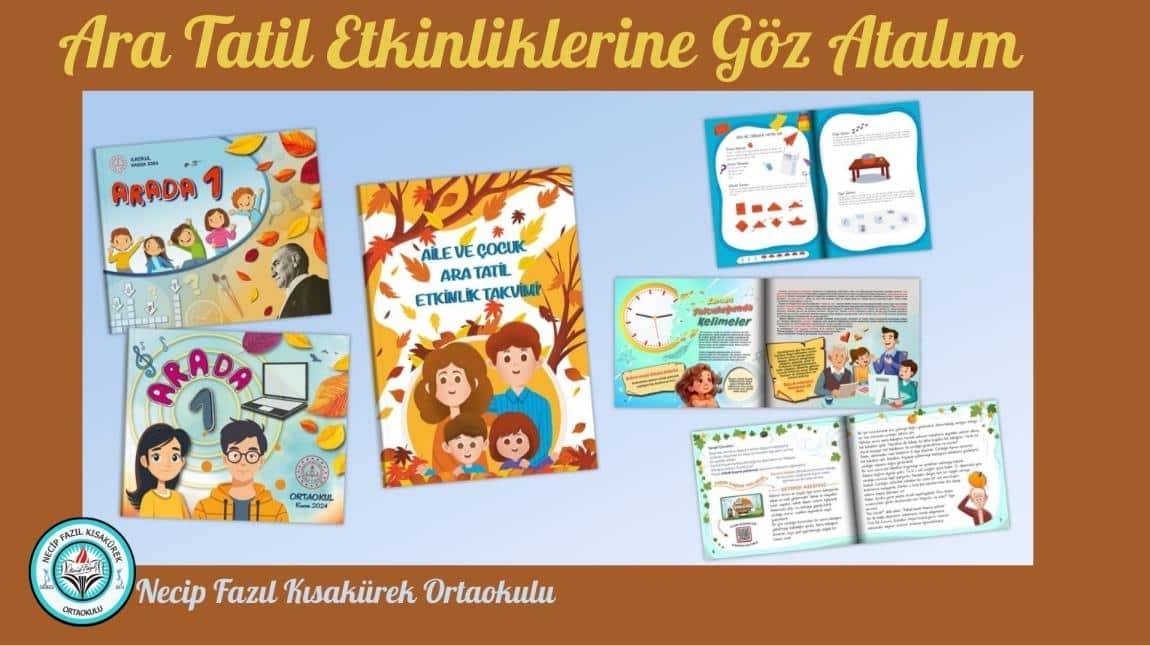 Ara Tatil Etkinliklerine Göz Atalım