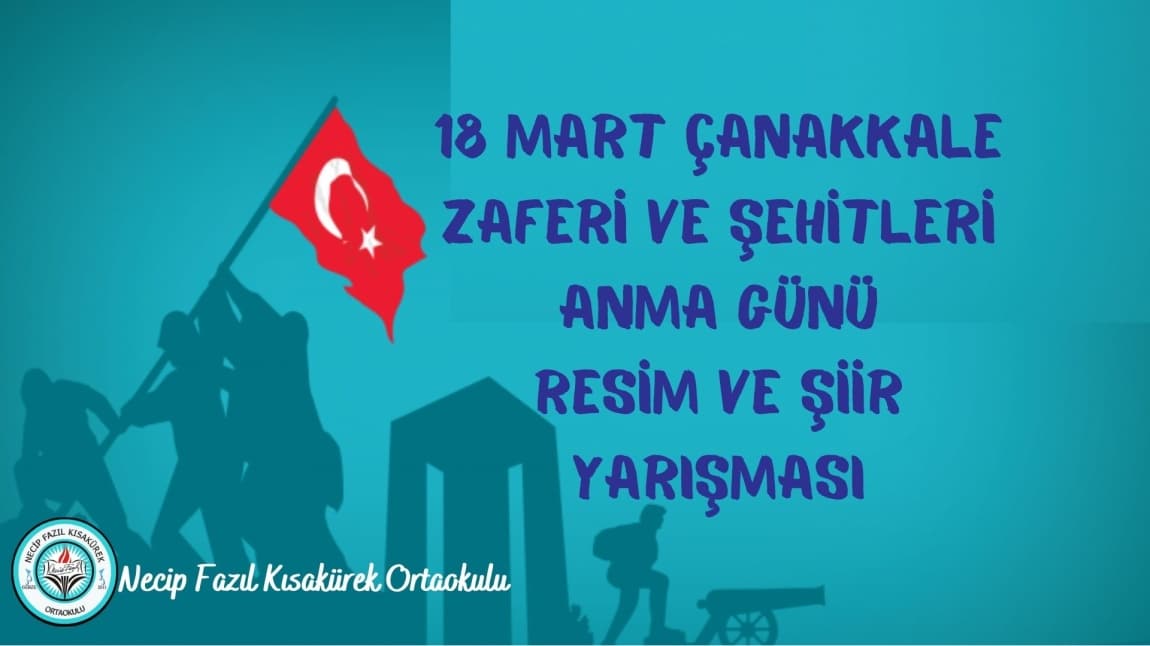 18 Mart Çanakkale Zaferi Ve Şehitleri Anma Günü Resim Ve Şiir Yarışması